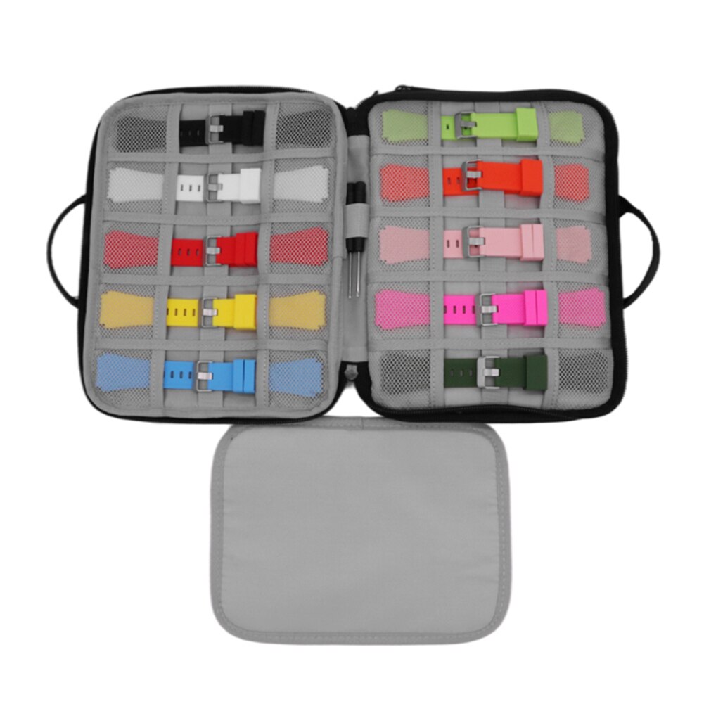 Multifunctionele Draagbare Slimme Horloge Band Opbergtas Organizer Duurzaam Horloge Band Houder Doos Outdoor Reizen Horlogeband Pouch