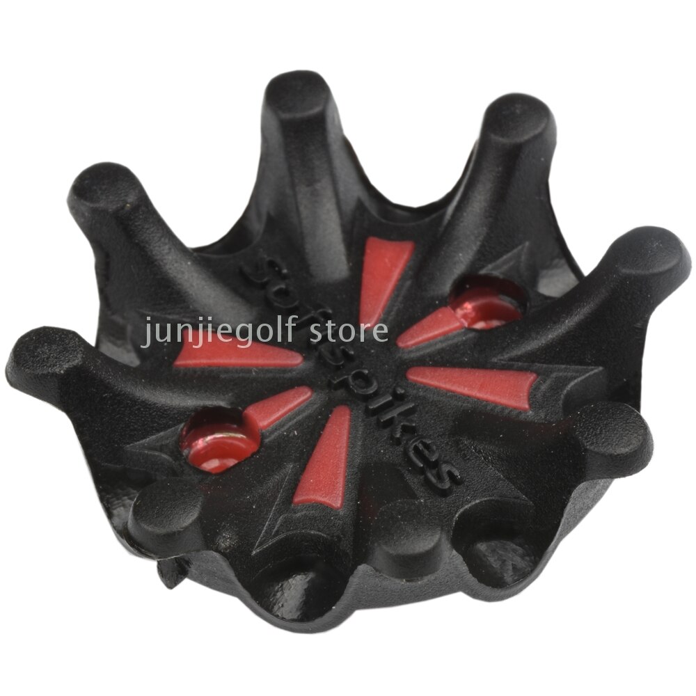 Pinzas de giro rápido para zapatos de Golf, accesorios de herramientas de entrenamiento de repuesto, color rojo, 1/4, 14 unids/lote