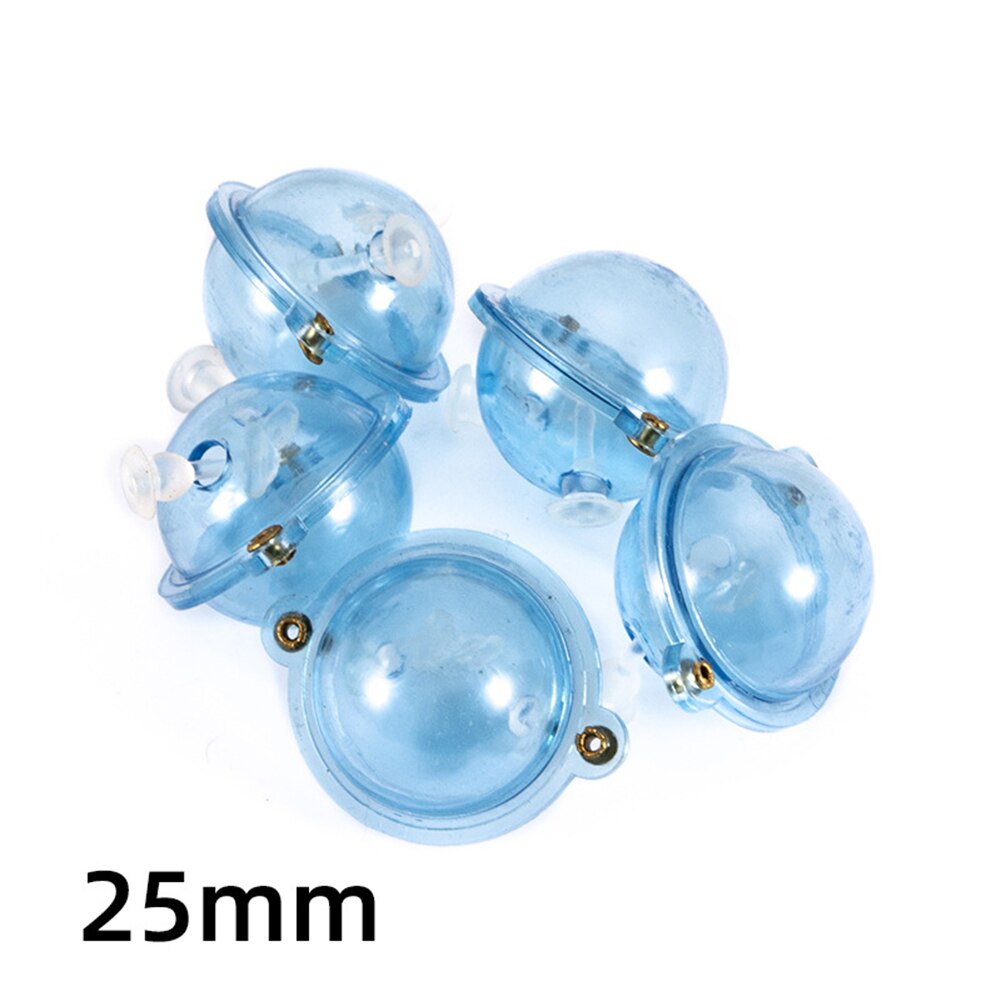 Ensemble de 5 flotteurs de pêche portables en ABS, boules d&#39;eau, à bulles, accessoires pour la pêche en mer, appâts pour la flottaison du pain