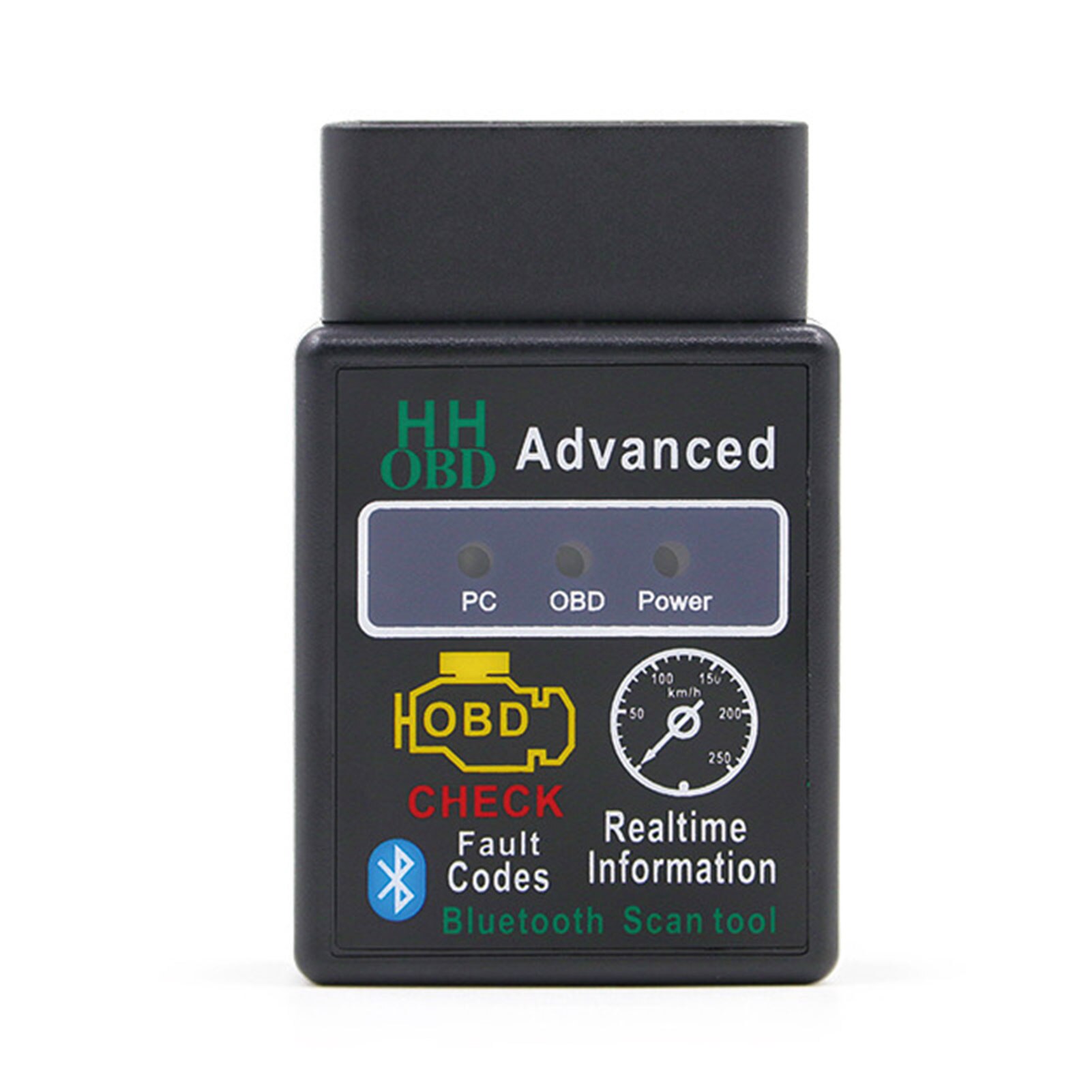 ELM327 Bluetooth HH OBD OBD2 OBDII CAN-BUS Check Engine Mini Car Auto Diagnostic Scanner Tools Interface Adapter For PC Android