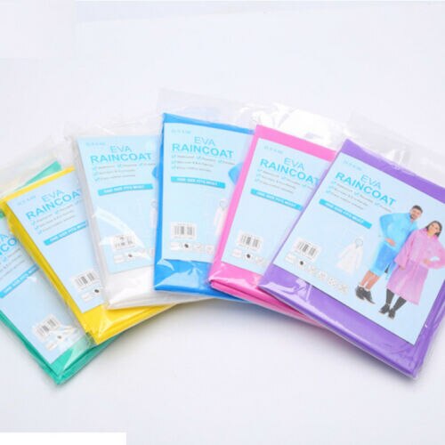 Men's And Women's Waterproof Raincoat Hooded Raincoat Transparent Raincoat