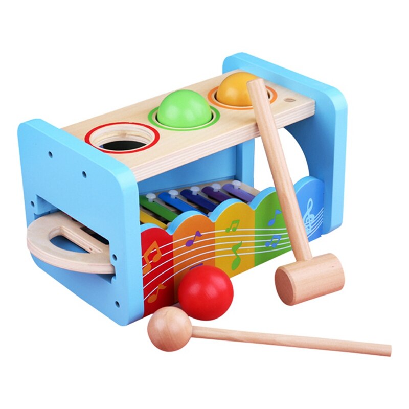 Knocking Table Baby Wooden Knocking Table Training Hand-eye Coord... – Vicedeal