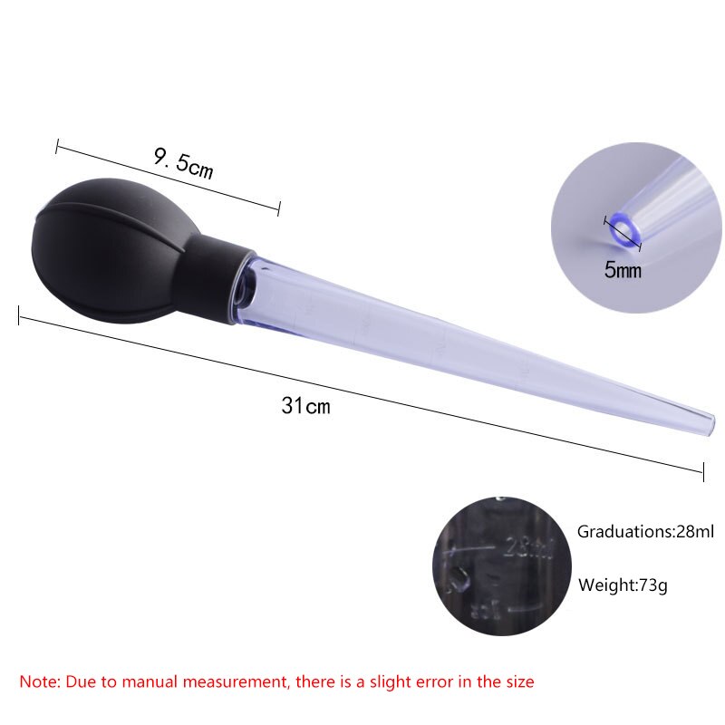 Large Pipette With Scale Plastic Dropper Measuring Kitchen Baking Pipette Tool