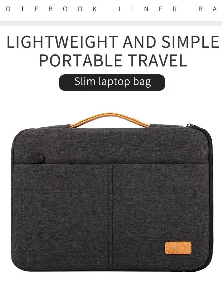 Computertas Laptoptas 14 15,6 inch notebooktas voor schokbestendige computeraktentas voor zakenreizen Laptoptas: 14-inch