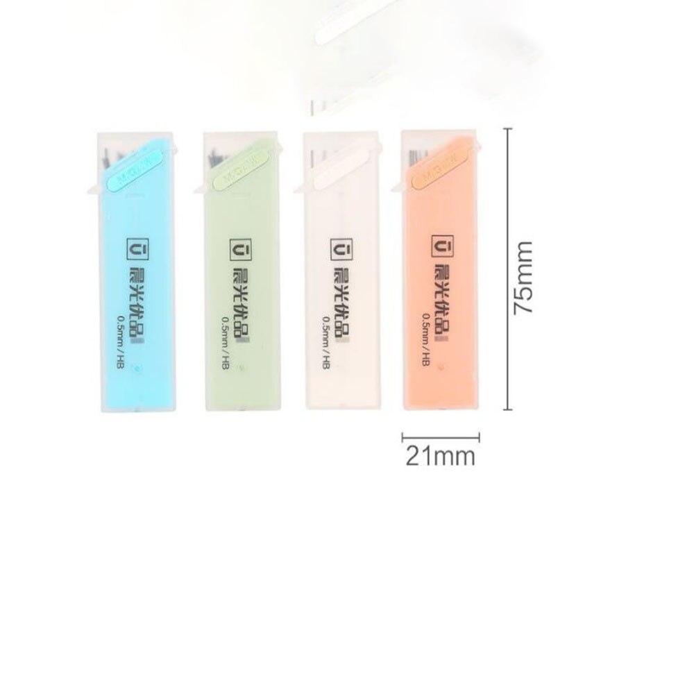 0.5/0.7mm Mechanical Pencil Automatic Press Pen HB Lead Sketch Drawing Pencil Students Writing School Stationery Pencil for Kids: Random refill 0.5mm