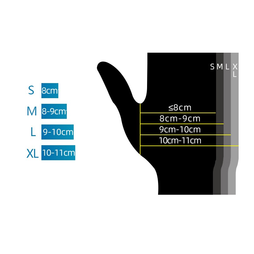 GIEMZA TPE Disposable Gloves Large Thick Food Gloves High Elasticity Hand Bbq Food Prep Glove Clear Plastic Shop Tool