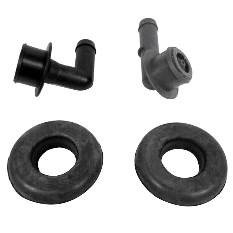 Para 2000-2004 grand cherokee 4.0l pcv ccv válvula de ventilação cotovelos & ilhós