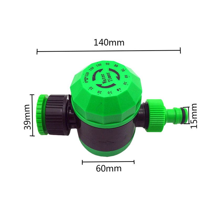 2 Hours Automatic Water Timer Controller Irrigation System Garden Water Timer Mechanical Timer Garden Irrigation System Tool