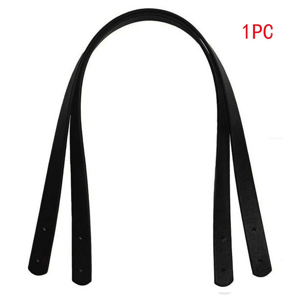 1 Pcs Afneembare Pu Lederen Tas Riem Riem Handvat Lady Schoudertas Diy Vervanging Accessoires Handtas Band Handvat: black