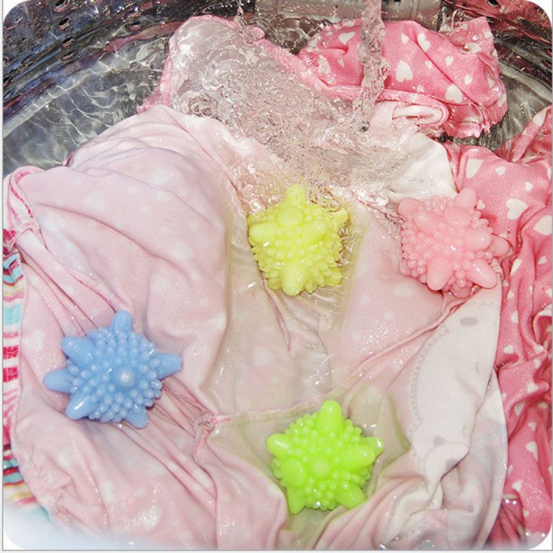 10pcs Magic Pet Hair Removal Laundry Ball Grabbing Lint Fluff Cleaning Remover Washing Machine Household