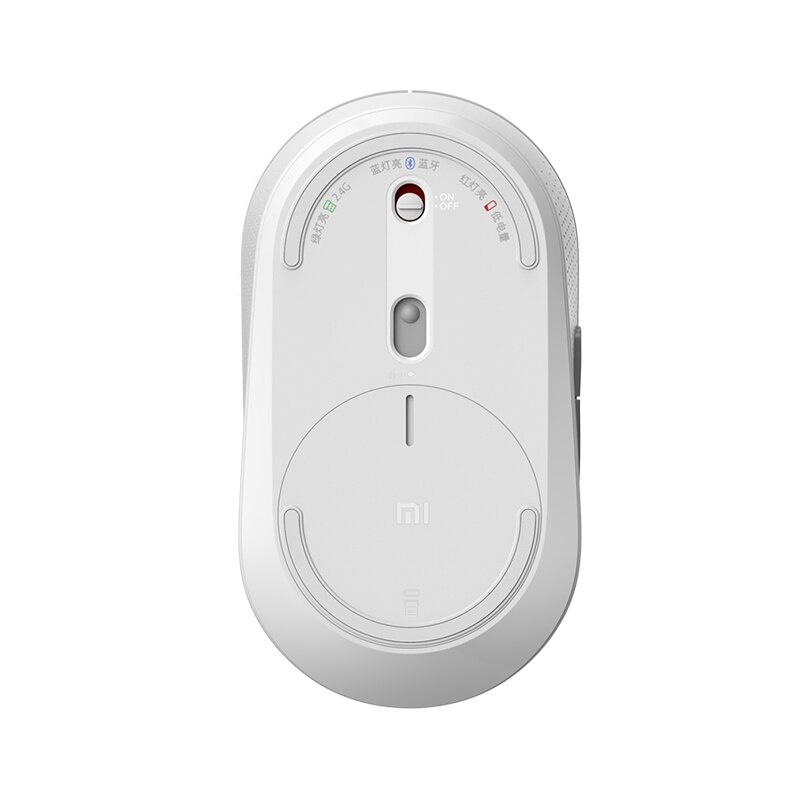Originele Xiaomi Dual Mode Draadloze Muis Stille Editie Opto-Elektronische Bluetooth 2.4G 1300 Dpi Uv Huid Stof Comfortabele grip