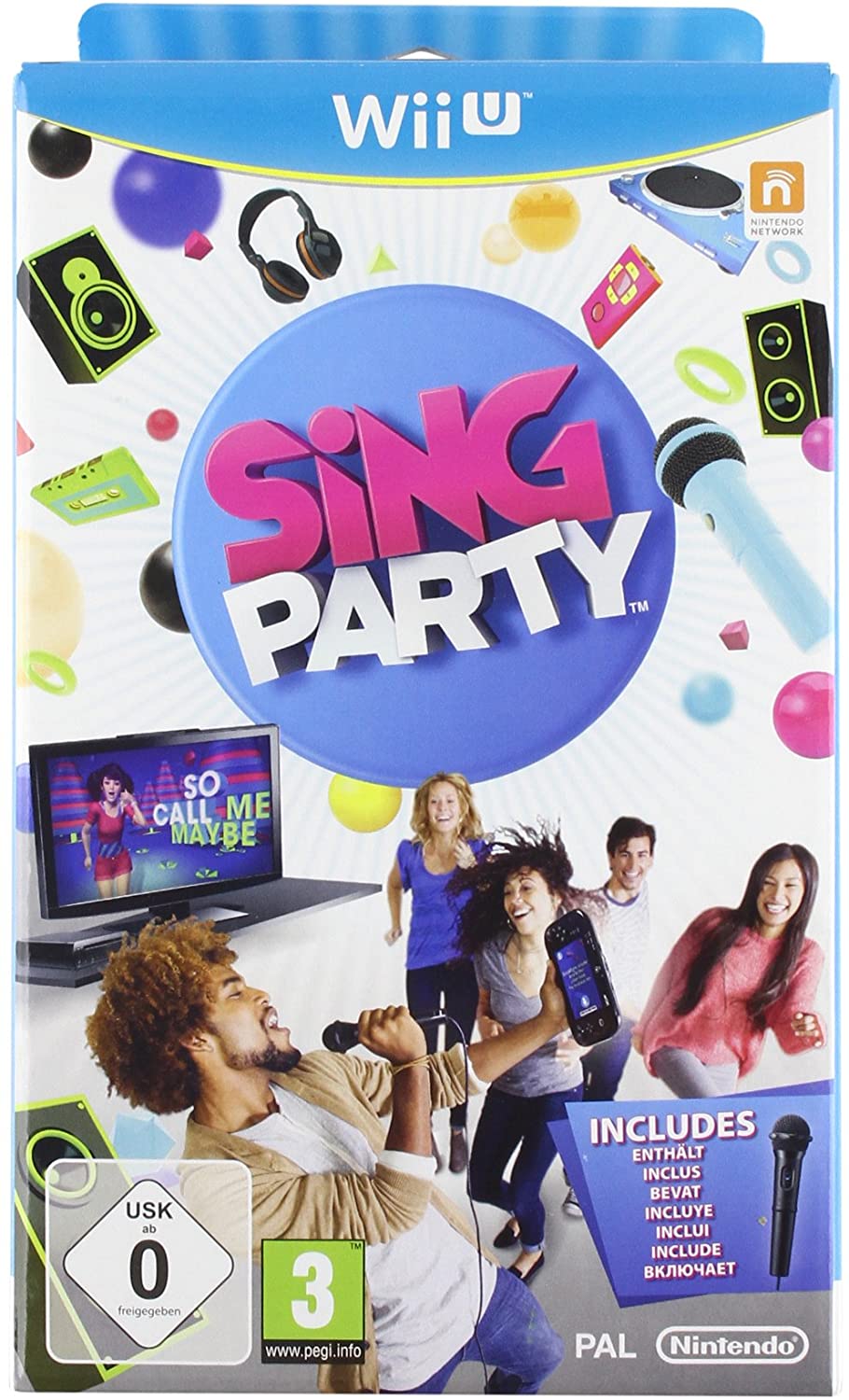 Sing Party + Microfono WII U Chollo