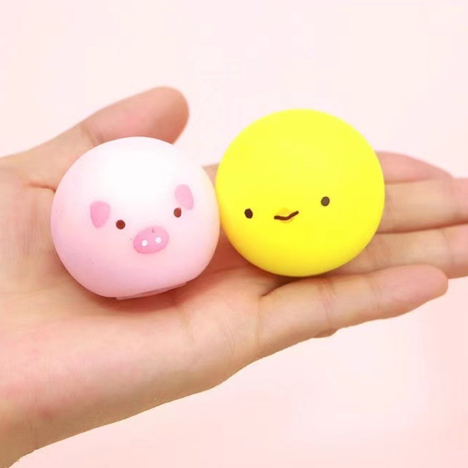 4Stck Klebrige Kugel Eltern-Art Glatte Dekompression Ball Klebrige Bälle Decke Bälle Decke Bälle verschlingt verschlingt Klebrige