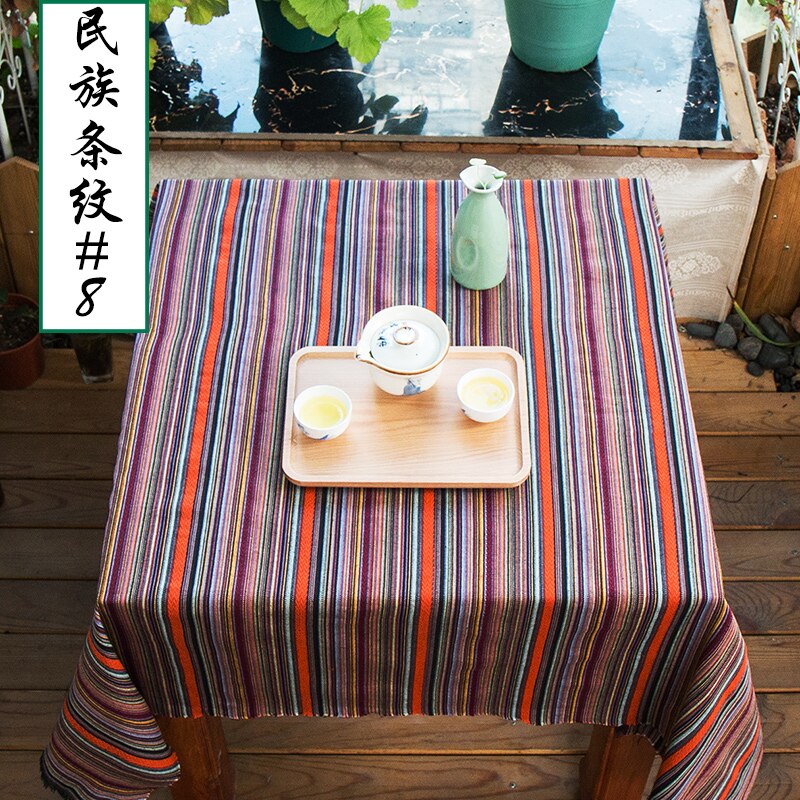 50x150 cm Ethnische Stil Baumwolle Leinen retro Böhmen stoff DIY Handgemachte Textil NäHenne Patchwork Für Taschen Kleidung Sofa tabelle tuch: 8