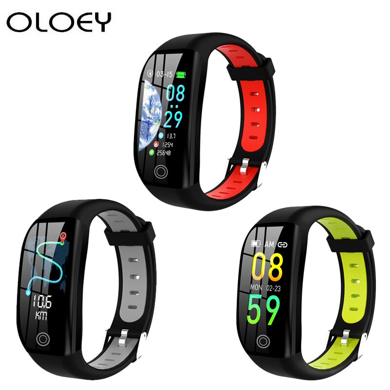Braccialetto intelligente di GPS Della Fascia Activity Tracker Cardio Del Braccialetto di Sport Del IP68 Impermeabile Frequenza Cardiaca di Pressione Sanguigna da Polso Contapassi