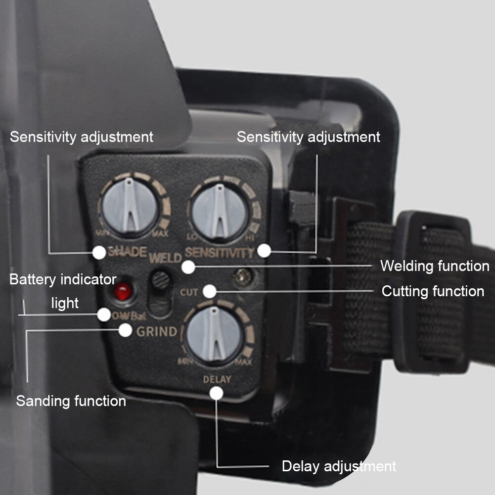 Anti-Glare TIG MIG Safety Scratch Proof Welding Goggle Eye Protection Auto Darkening Adults Glasses Wide View