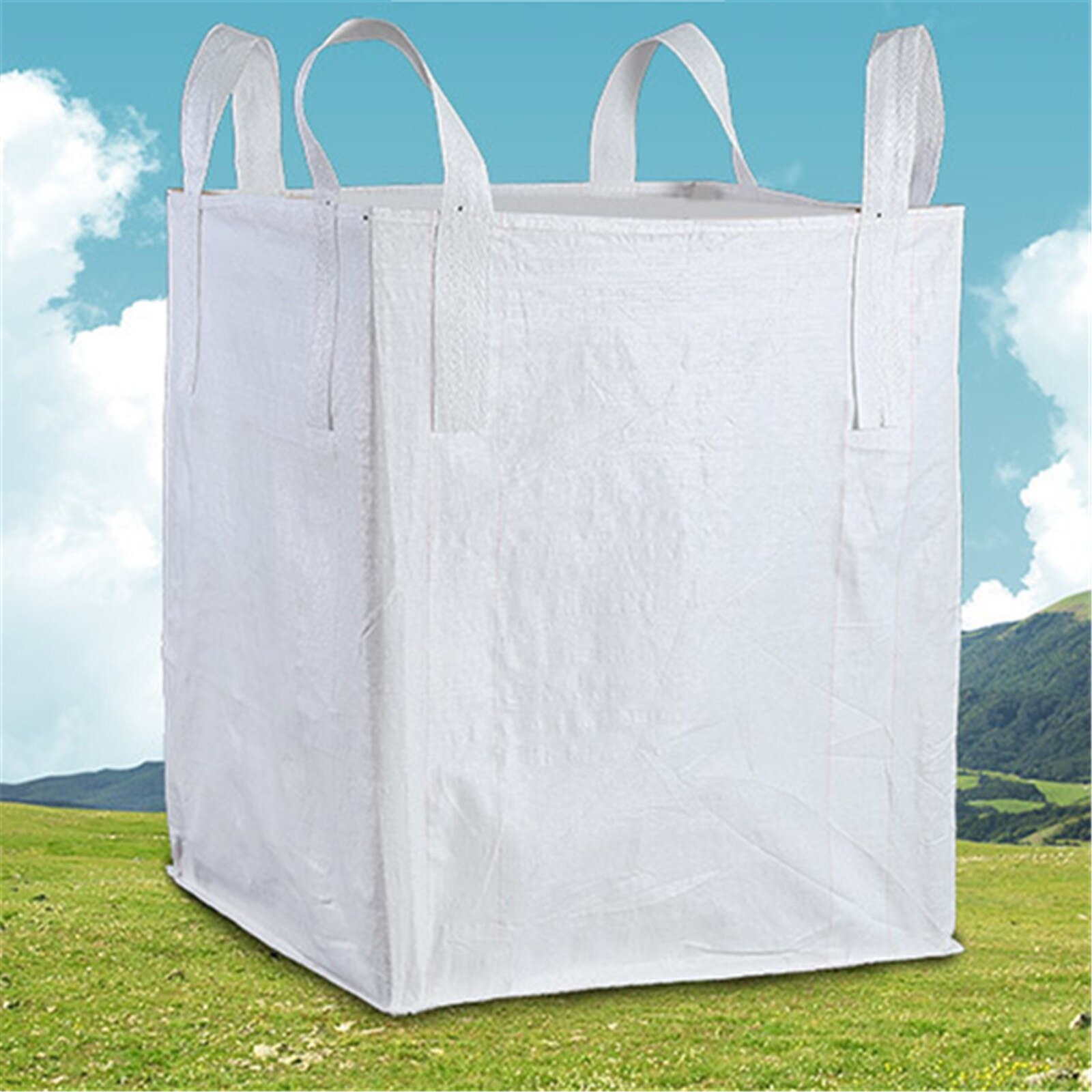 1 Ton Bulk Bag Builders Garden Rubble-Sack FIBC Tonne Jumbo-Waste Storage Bag Bags for Vegetables Kitchen storage bag