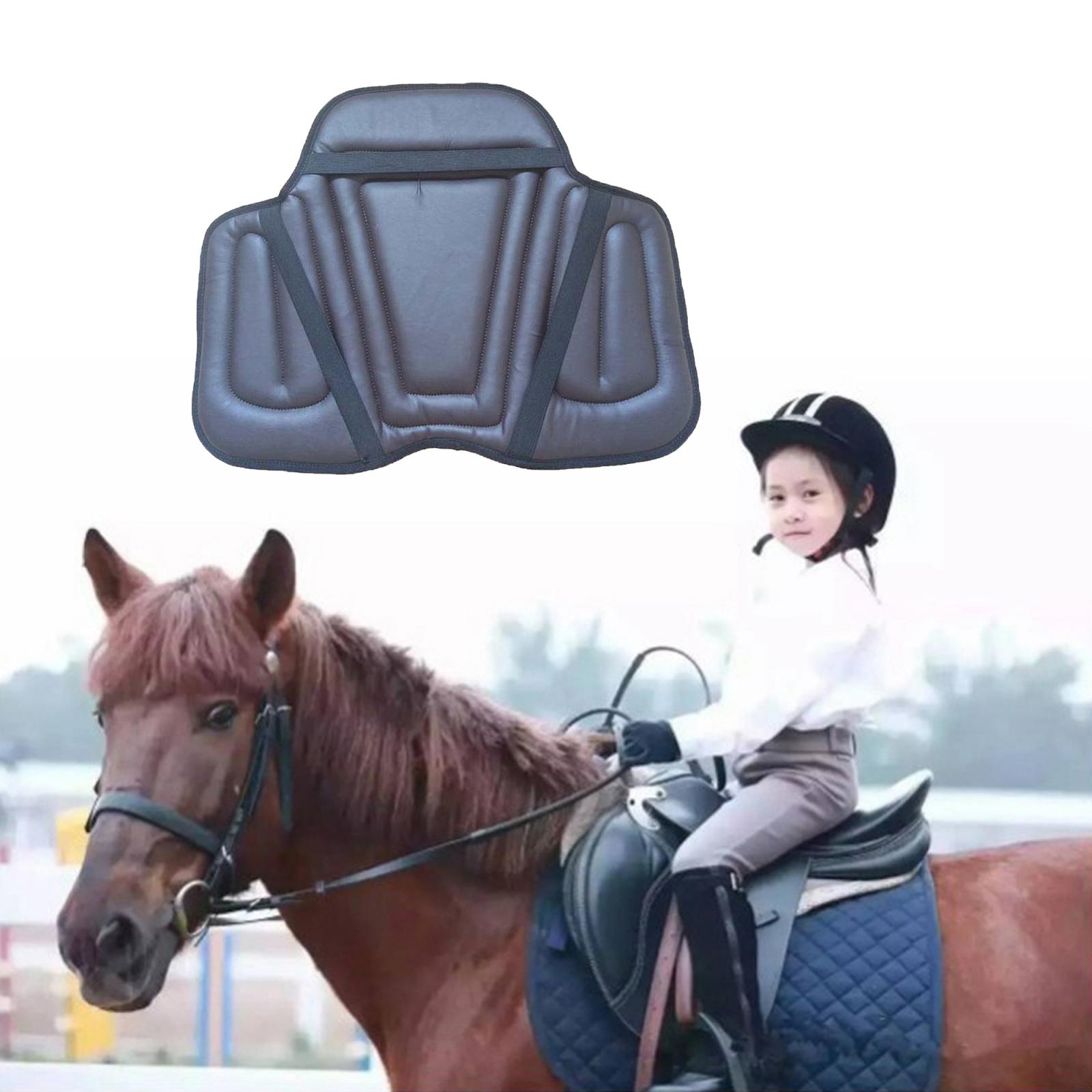 Equestrian Riding Saddle Pad Shock Absorption Seat Cushion Wear-resistant