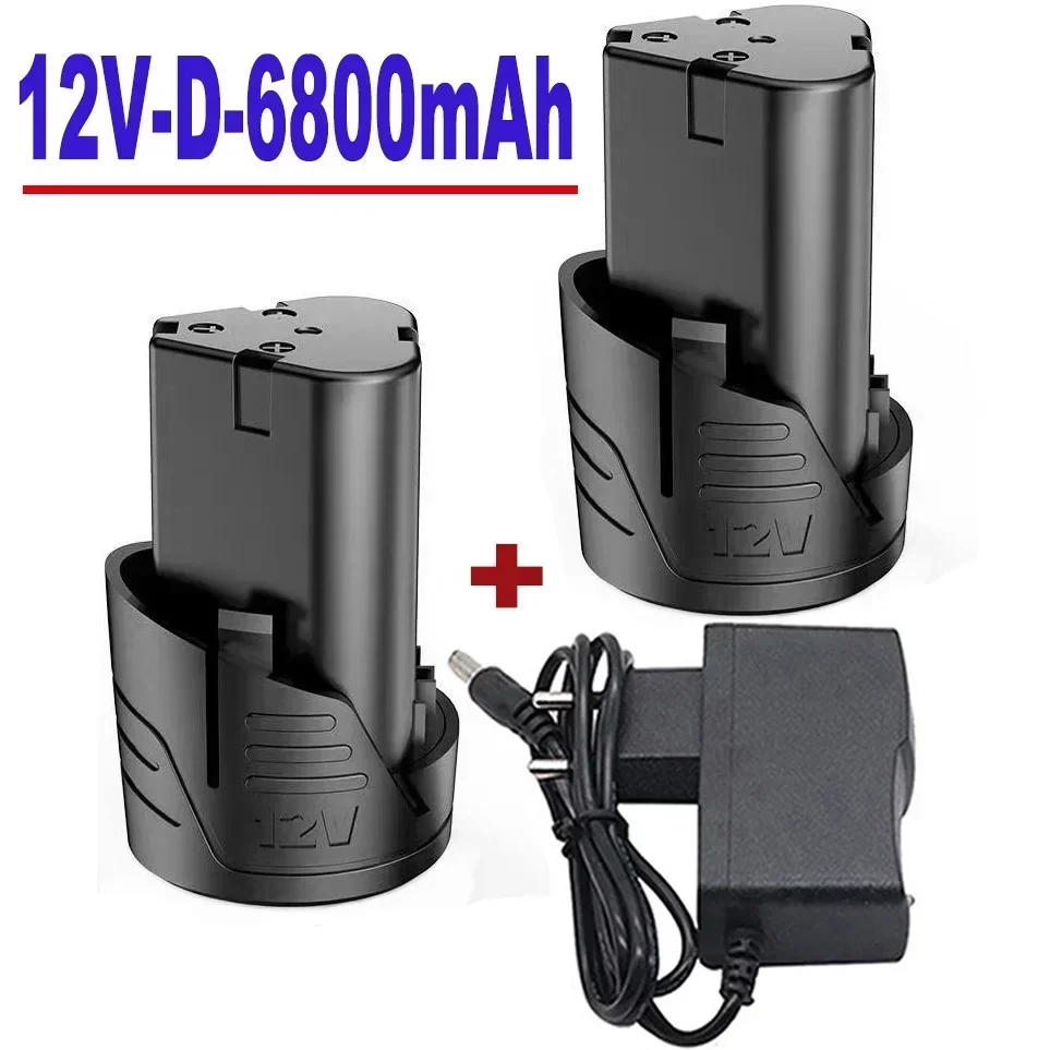 . universal 12v 6800mah wiederauf ladbare Li-Ionen-Lithium-Batterie für Elektro werkzeuge Elektro bohrmaschine Elektro schrauber Batterie