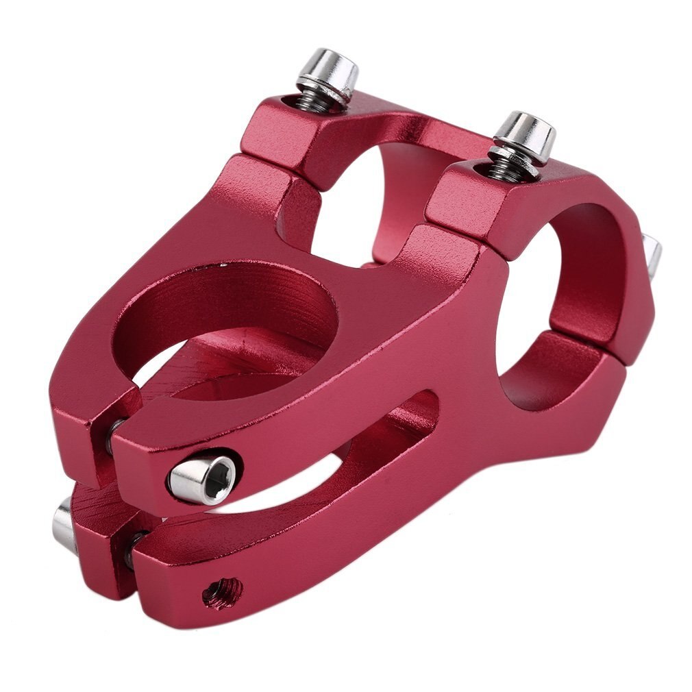 31.8mm adjustable Bicycle Stem Bicycle MTB Bike Aluminum Short Handlebar Stem Riser Fixed Bike Bar Stem