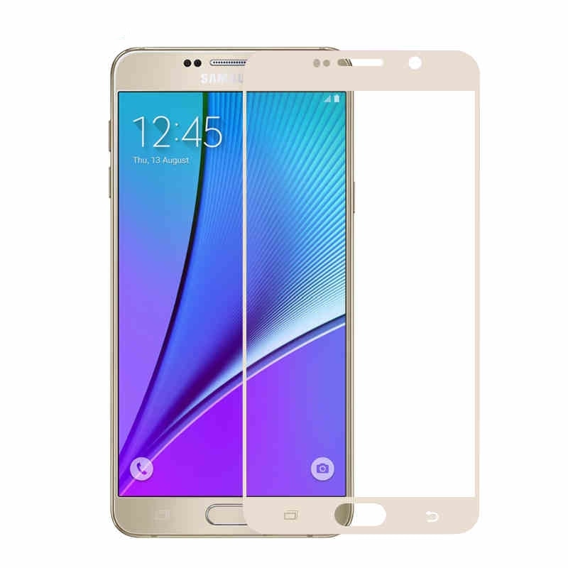 Full Cover Tempered Glass Screen Protector For samsung GALAXY Note 5 Note5 N9200 N920 N920A 5.7&quot; Full Coverage Glass Case Film