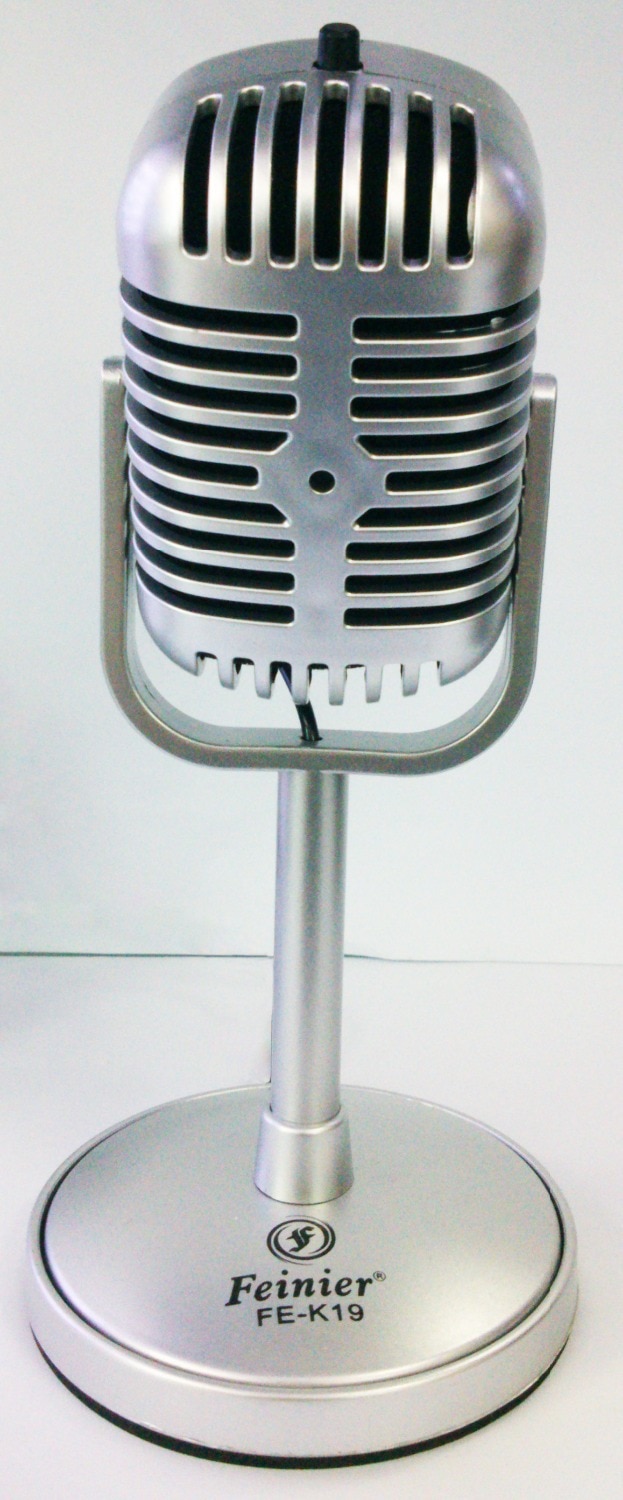 Klassieke Vintage Retro Pc Laptop Studio Zwanenhals Microfoon Mic MICFE19