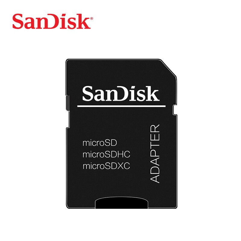 SanDisk Ultra Speicher Karte 400GB 256GB 200GB 128GB 64GB 98 MB/S 32GB 16 GB Mikro sd karte Class10 UHS-3 A1 Blitz karte SD/TF Microsd: SanDisk-Adapter