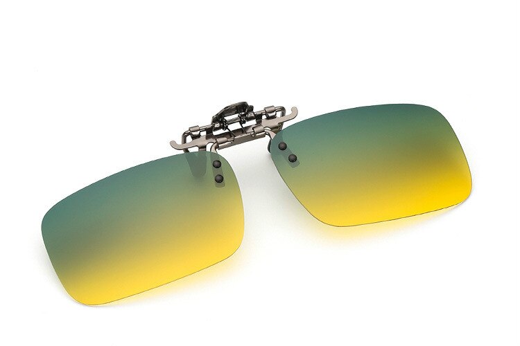 Gafas polarizadas de tipo Clip para hombre y mujer, gafas de sol para conducir de día y noche, gafas de sol para conducir de visión nocturna