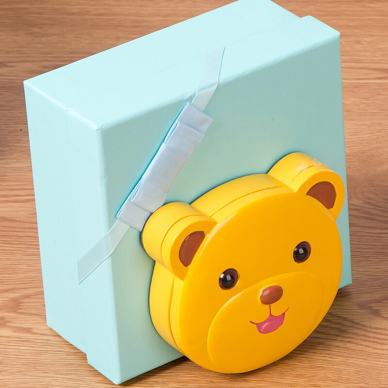 English/Spanish Wooden Baby Tooth Box Organizer Milk Teeth Storage Umbilical Lanugo Save Collect Baby Souvenirs for Boy GirlGift: Bear Tooth Box118