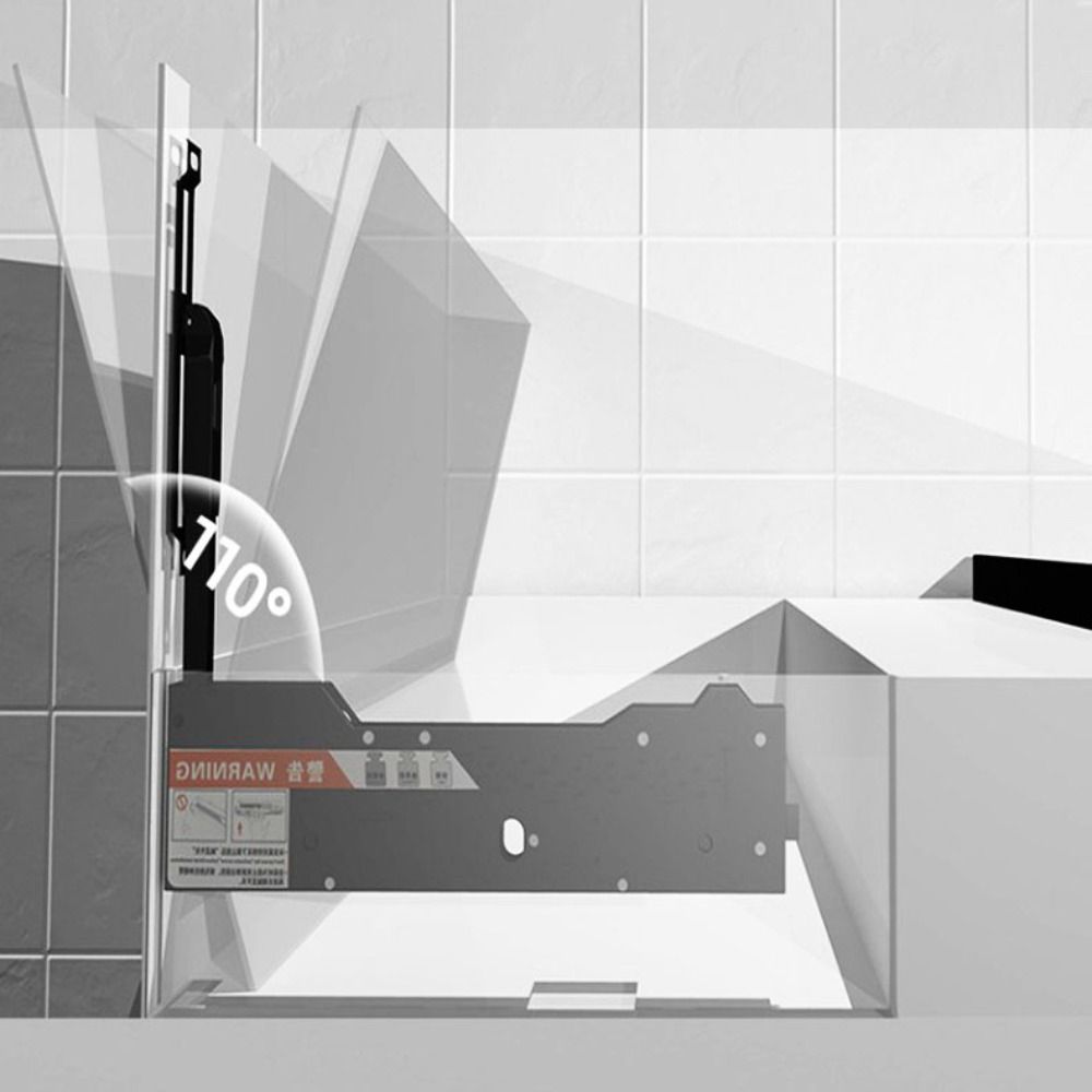 One-touch Opening Push To Open Cabinet Catches Soft Opening System Free Handle Hidden Cabinet Handles Quiet Operation Adjustable
