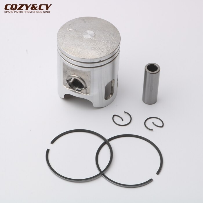 Scooter High Piston Kit for Yamaha BWS 100 AXIS100 AEROX100 AC NEOs YQ100 YW100E YN 100cc 4VP-E1631-10 2 stroke engine: Made in China