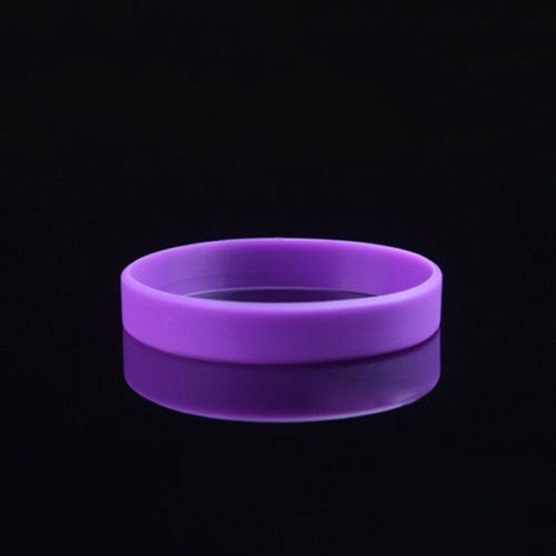 5 farver sport silikone gummi armbånd gummi armbånd mænd og kvinder