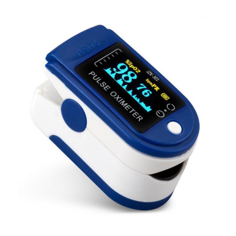 Fingerklämma oximeter puls syreövervakning pulsoximeter