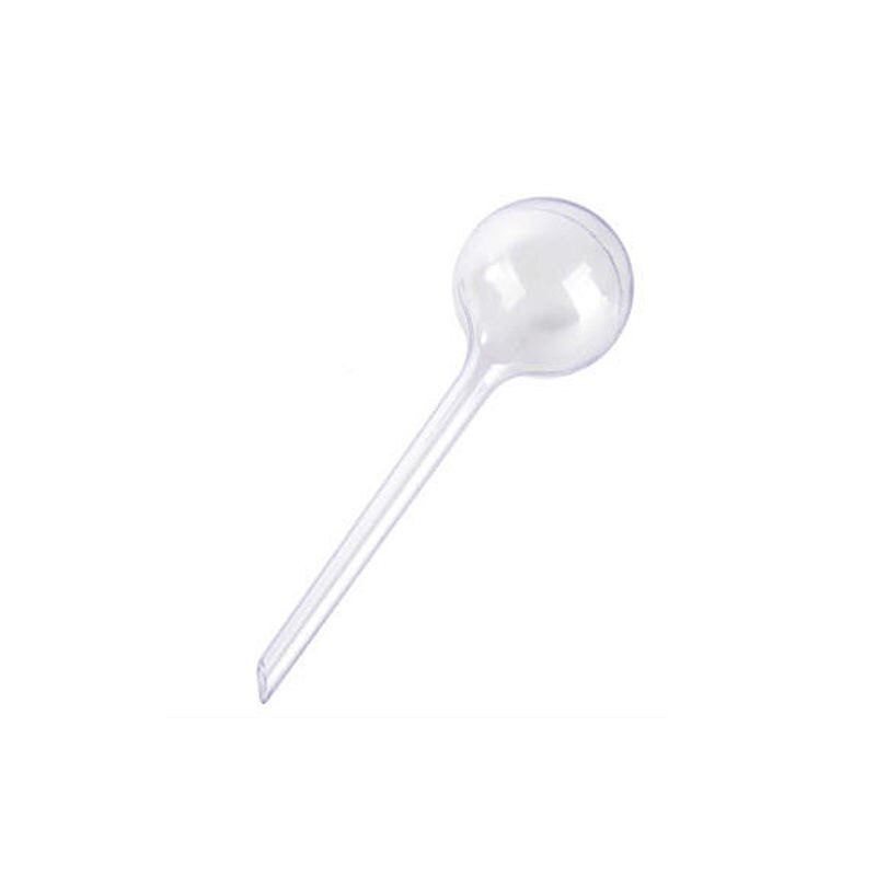 Bombillas de riego automático para plantas, bolas de autorriego para jardín, gotero de agua para flores, dispositivo de casa, sistema de goteo, color blanco/verde, 1 ud.: white S