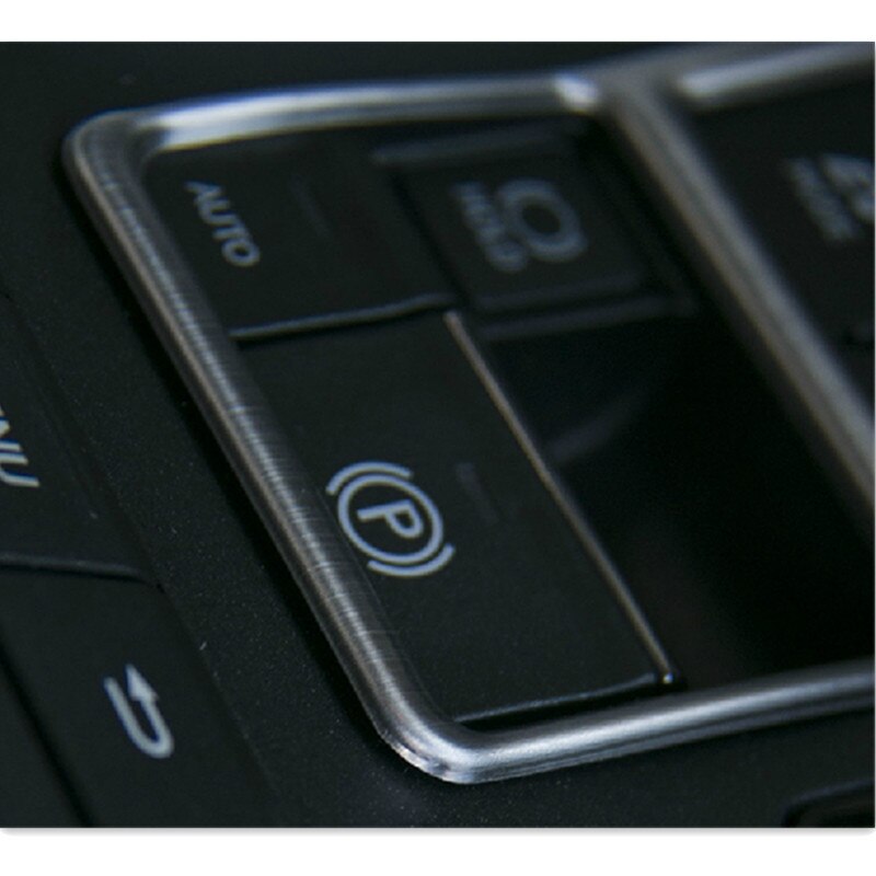 CNORICARC Stanless Steel Center Console Mode Button Decorative Frame Car Interior Trim Cover Sequins For Lexus NX 200 300H 200t