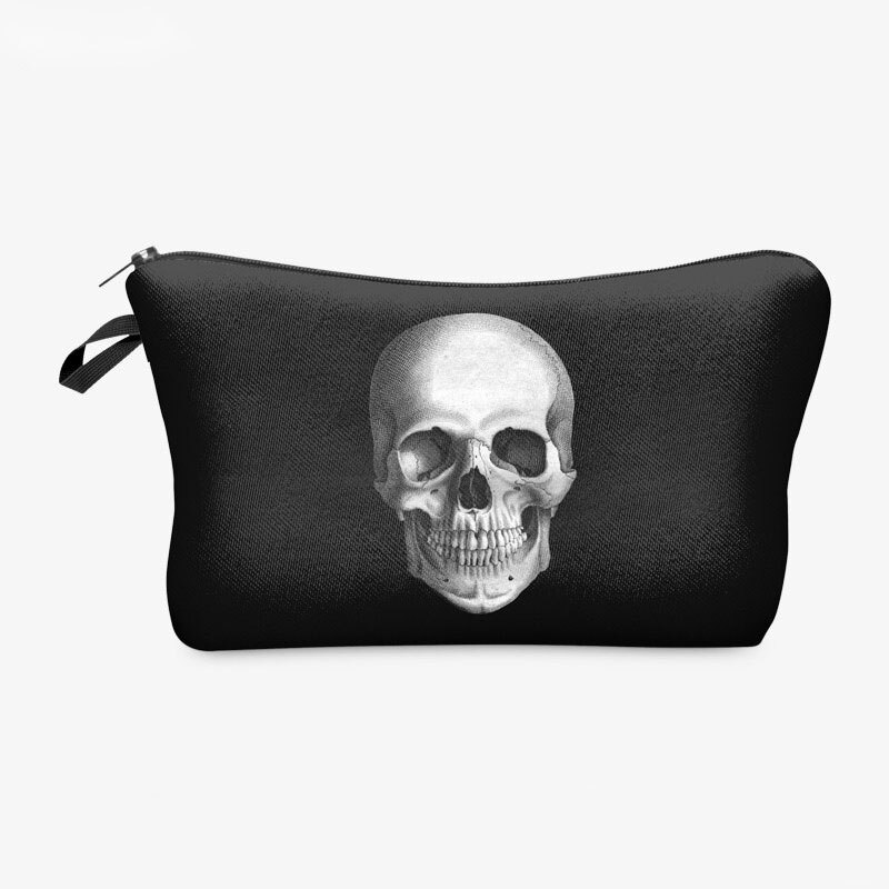 Drawstring Bag Women Unicorn Skull Backpack 3D Printing Travel Soft Back mochila School Bags For Girls