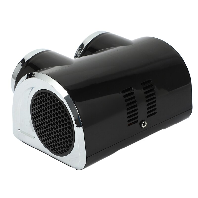 2X 12V Car Bladeless Electric Car Cooling Fan Motor Cooling Desktop Cooler For Vehicle Truck Rv Suv Boat Accessory