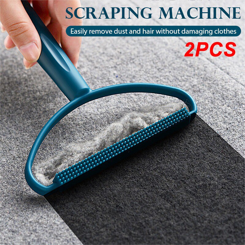 Removedor de pelusa portátil, afeitadora de tela Fuzz para alfombra, abrigo, suéter, ropa, afeitadora de tela, cepillo, herramienta de limpieza, 2 piezas