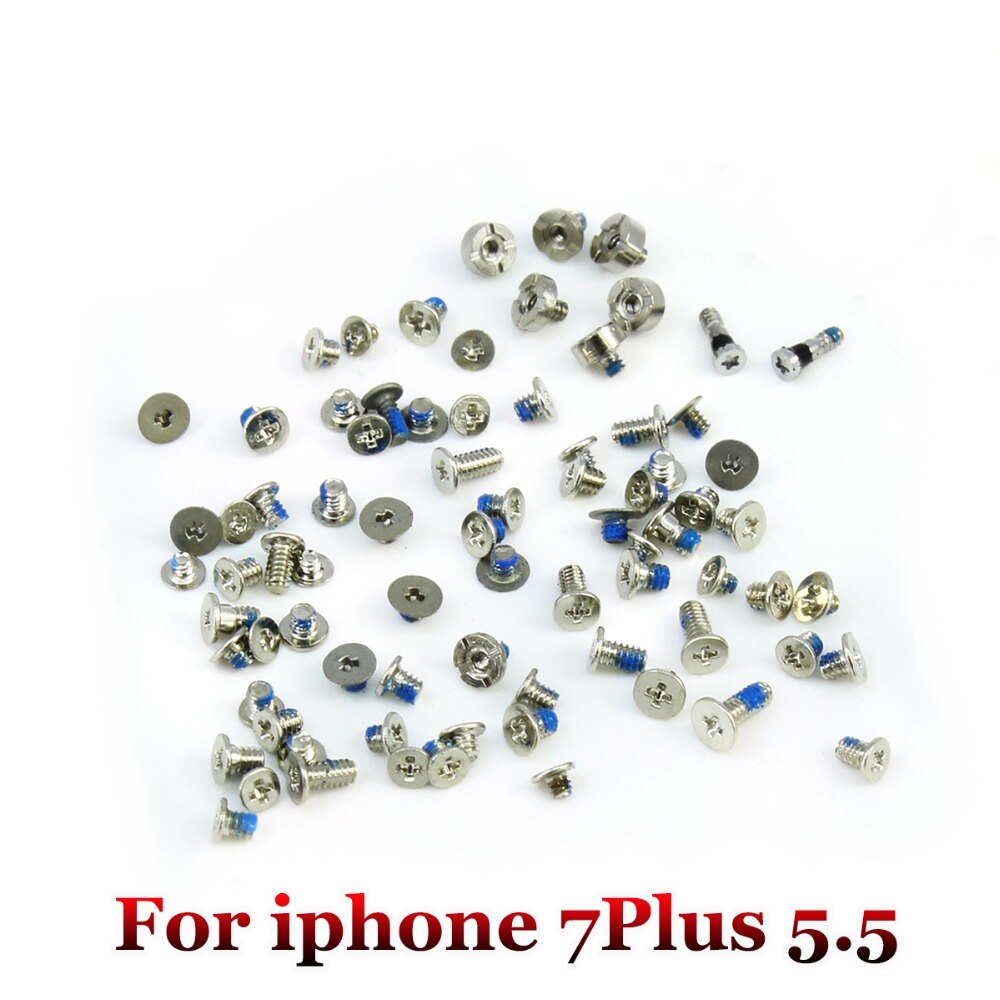 YuXi Complete Kit Full Screws Set Replacement for iPhone 7 7 plus 8 8plus X 5 5S 5C 6 6Plus 6S 6SPlus Mobile Accessories