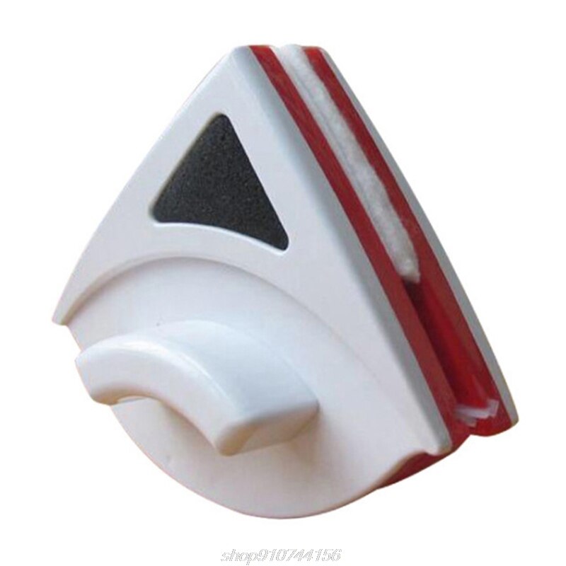 Triangular Double-sided Window Wiper Magnetic Window Cleaning Brush Glass Cleaner Home Glass Dust Removal Tool M22 21: 8