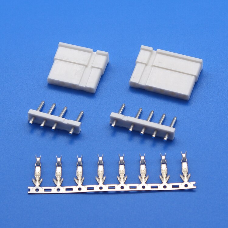 10sets TJC2 7.5mm-5mm Strip Connectors Rechte Pin Header Plug Terminal Printplaat Connector 1P 2P 3P 4P 5P 6P