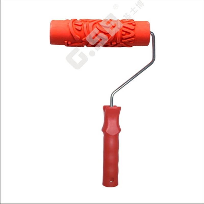 Rubber roller 7" inch Roller Wallpaper Roller GSB Tool Sets Paint tool Paint Rollers 3d rubber Liquid Wallpaper NO.151