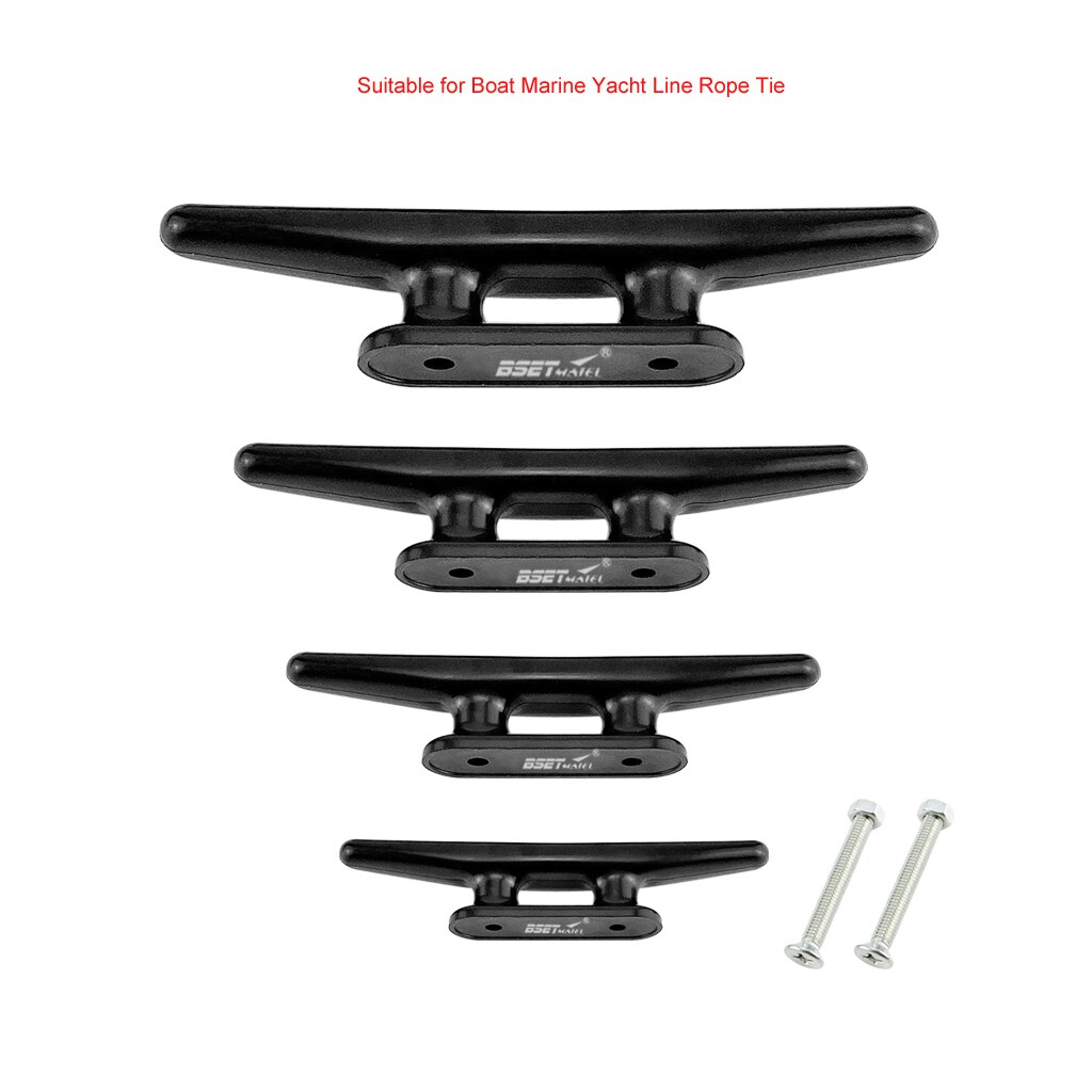 100 128mm nylon plastic lage platte kikker open basis kikker marine boot jacht dek lijn touw vastbinden boot hardware accessoires