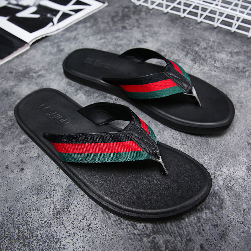 COOLVFATBO Summer Men Flip Flops Comfortable Beach Sandals Shoes for Men Male Slippers Casual Shoes