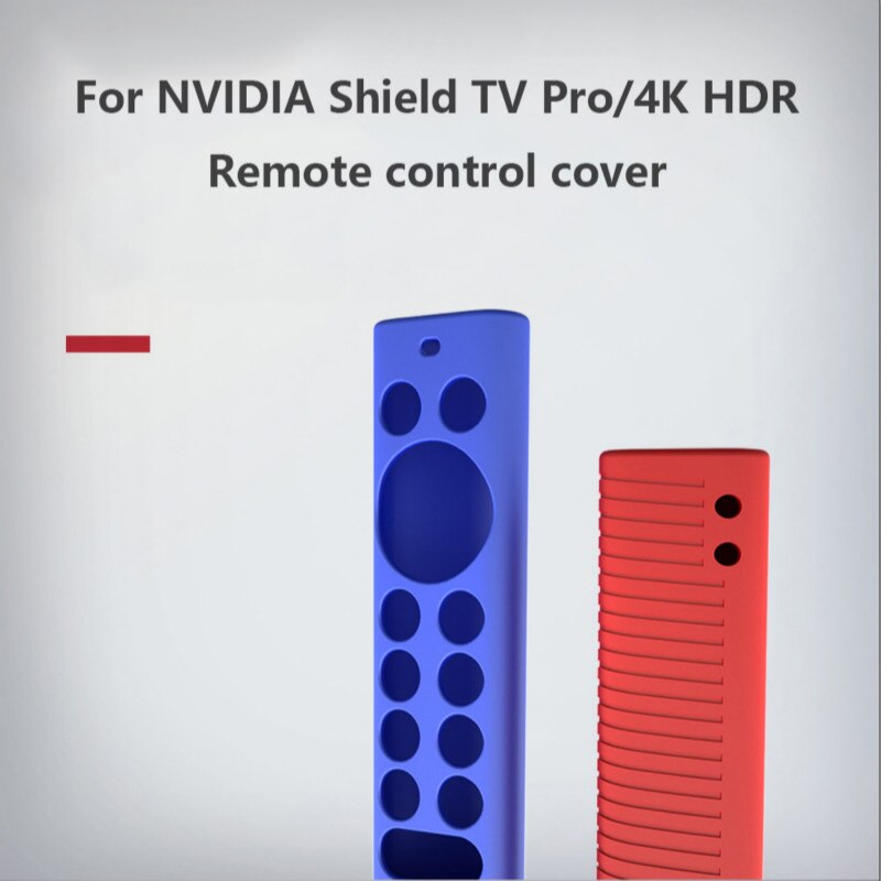 Home Tv Remote Control Case Cover Silicone Anti-Fall Anti-Slip Protective Cover Skin For Nvidia Shield Tv Pro / 4K Hdr Case