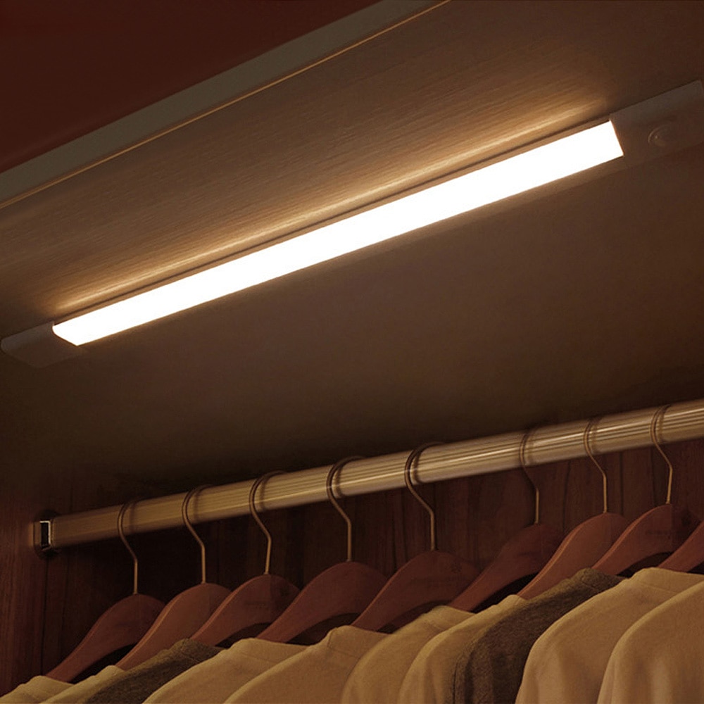 Hartisan Bewegung Sensor Nachtlicht LED Lampe Batterie angetrieben Infrarot Bewegung Detektor Bett Korridor Wc Licht Notfall Lampe