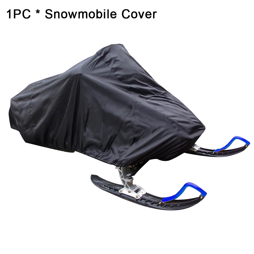 Elektrische Fiets Motorfiets Anti Uv Outdoor Waterdicht Voor Trailerable Slee Weer Bescherming Verstelbare Touw Sneeuwscooter Cover