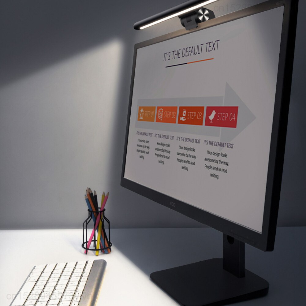 Xiaomi Baseus LED Desk Lamp Dimmable Office Computer Eye-caring Table Lamp for Study Reading Screen Monitor Hanging Light Bar