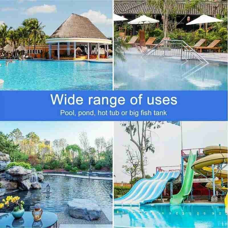 Swimming Pool Cleaning Net Kit Swimming Pool Maintenance Tool Suction Head Cleaning Net Kit Durable Cleaning Tool Accessories