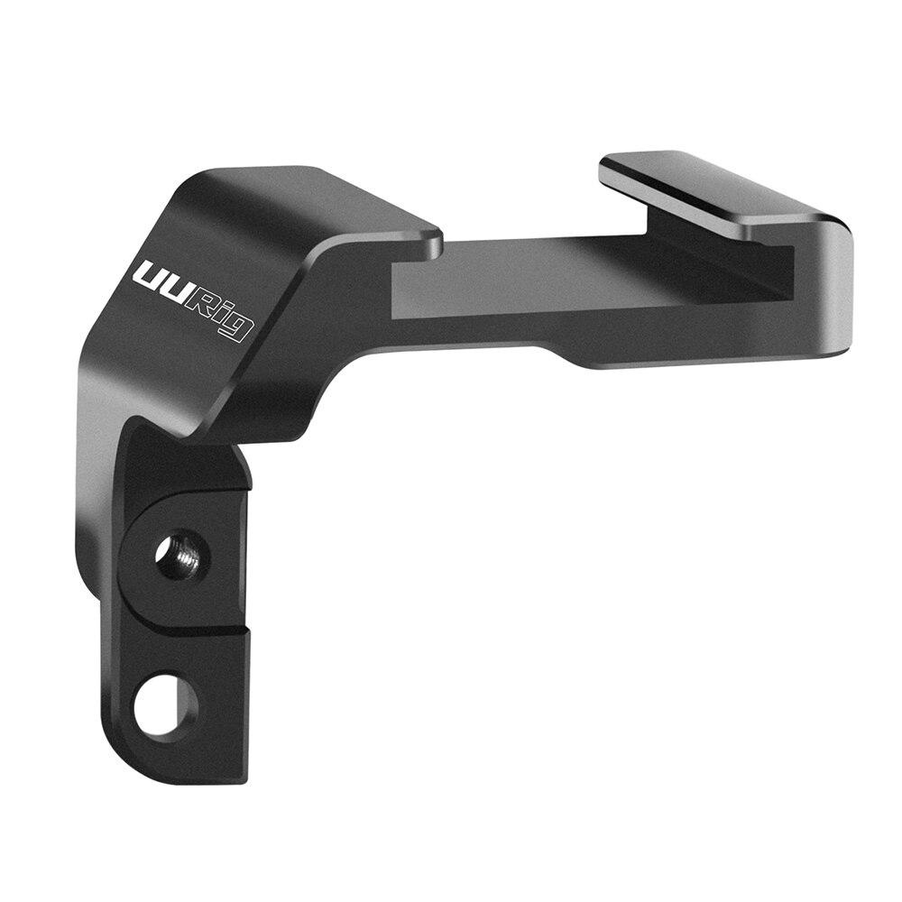 UURig telecamera convertitore Adattatore di Montaggio per la Luce del portato Microfono di Espansione per Sony A6400 Gabbia Fotocamera